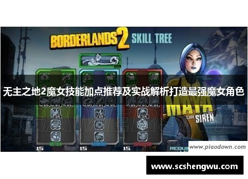 无主之地2魔女技能加点推荐及实战解析打造最强魔女角色